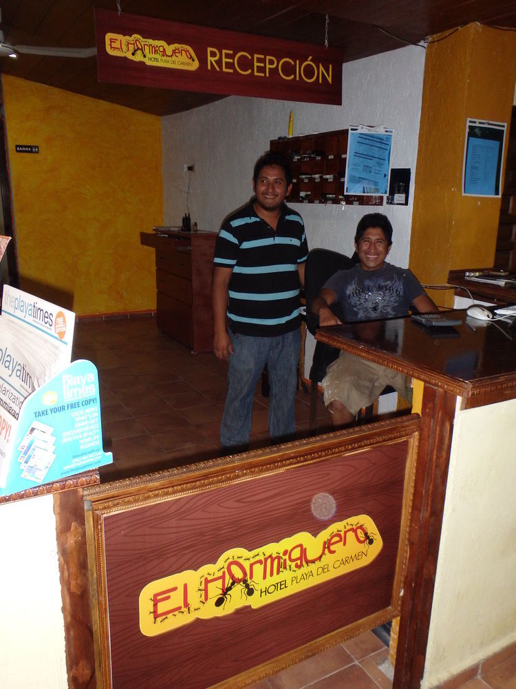 Hotel El Hormiguero Playa del Carmen Bagian luar foto
